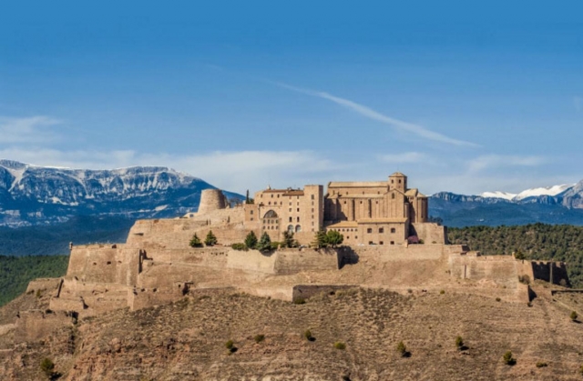  Vista do castelo de Cardona 